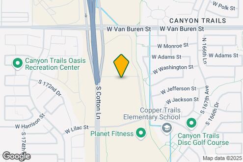 Imagen del Mapa de la Propiedad - Suncrest Vista at Canyon Trails 55+ Apartm...