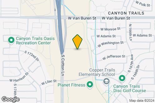 Map Image of the Property - Suncrest Vista at Canyon Trails 55+ Apartm...