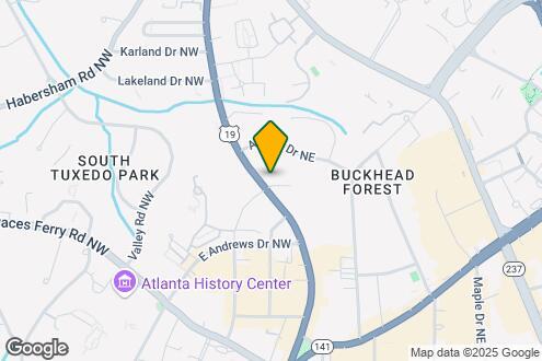 Map Image of the Property - Gramercy At Buckhead