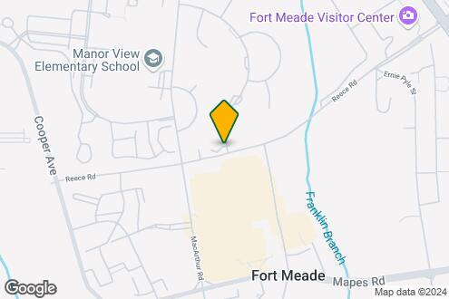 Map Image of the Property - Fort Meade On-Post Housing