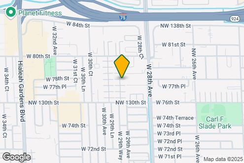 Map Image of the Property - 7641 W 29th Way