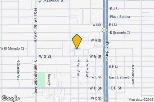 Imagen del Mapa de la Propiedad - Woodside Senior Apartments (55+)