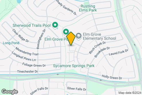 Map Image of the Property - Elm Grove