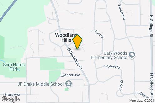 Map Image of the Property - Woodland Hills