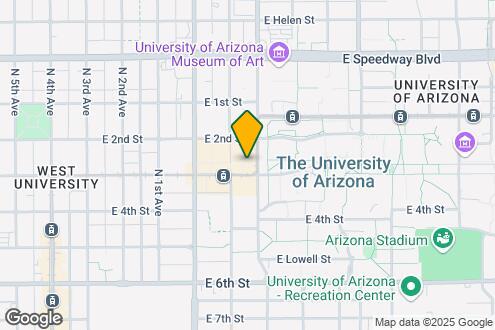 Map Image of the Property - oLiv Tucson