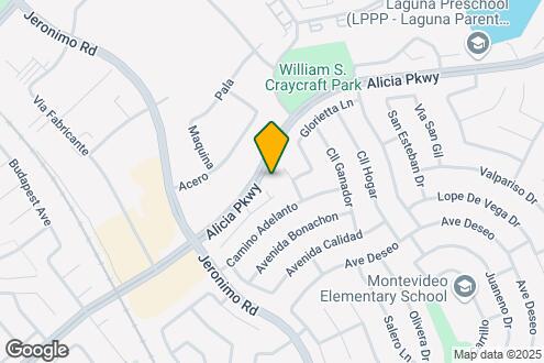 Map Image of the Property - Alicia Viejo Apartment Homes