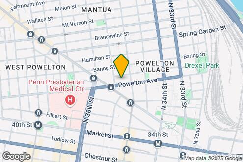 Map Image of the Property - 3617 Powelton Ave