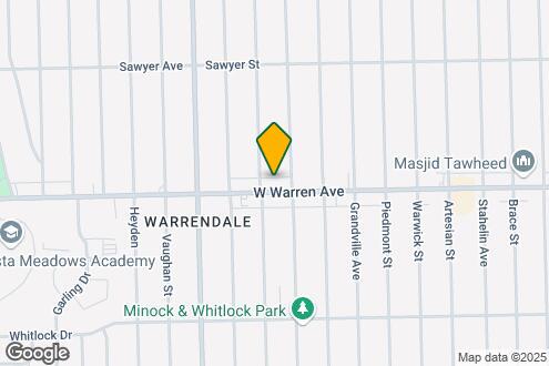 Map Image of the Property - 19530 W Warren Ave