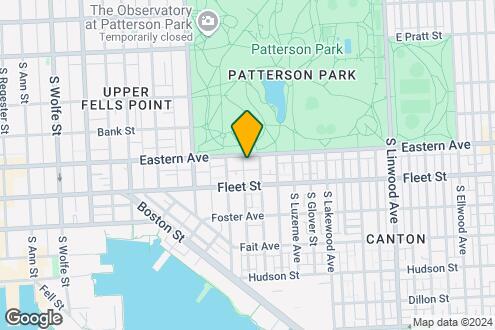 Map Image of the Property - Patterson Park Apartments