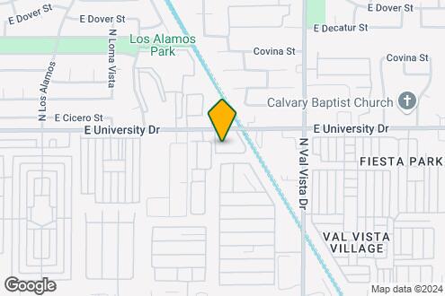 Map Image of the Property - Val Vista Gardens Apartments