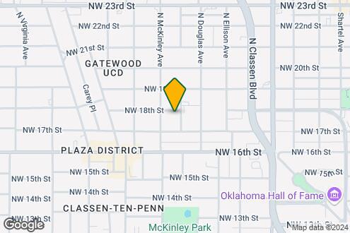 Map Image of the Property - 1504 NW 18th St