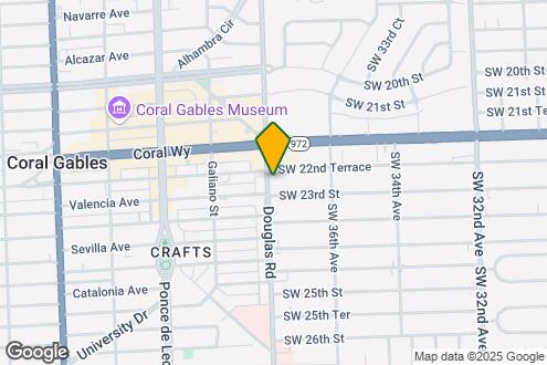 Map Image of the Property - The Point at Coral Gables