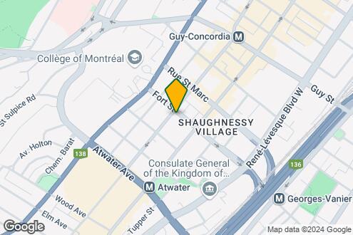 Map Image of the Property - 2050 de Maisonneuve