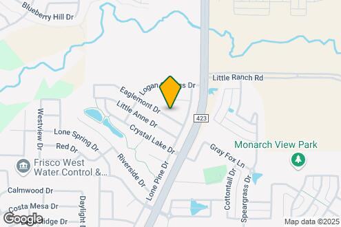 Map Image of the Property - 14520 Eaglemont Dr