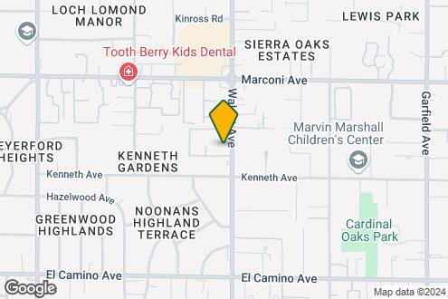 Map Image of the Property - Hastings Ranch