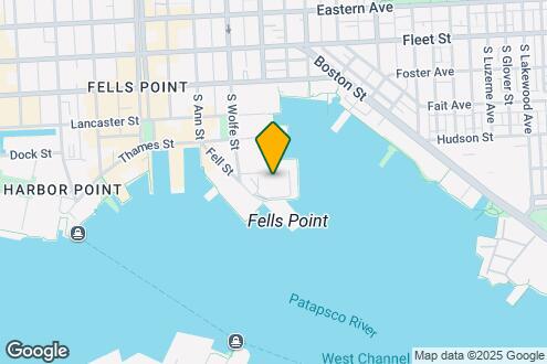 Imagen del Mapa de la Propiedad - The Crescent at Fells Point