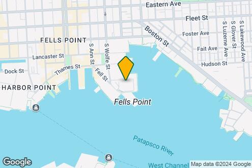 Map Image of the Property - The Crescent at Fells Point