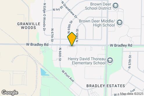 Map Image of the Property - Bradley Place Townhomes