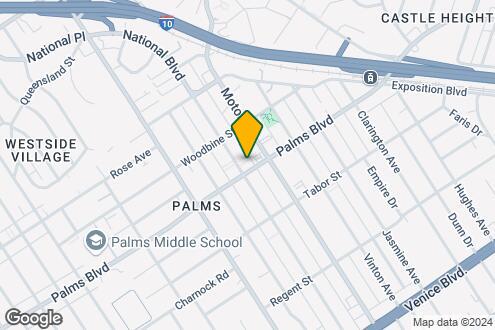 Map Image of the Property - Lido Apartments - 3462 Mentone Ave