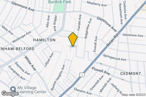 Map Image of the Property - Hamilton Park Apartments