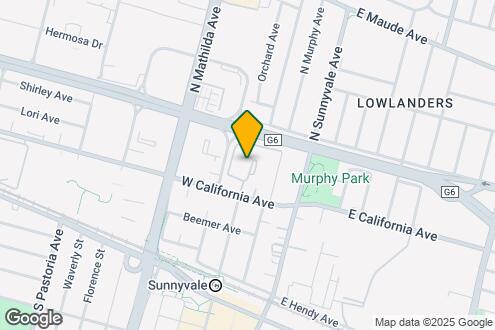 Map Image of the Property - Sunnyvale Town Center Apartments