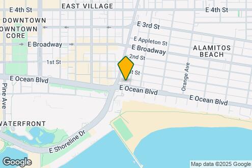 Map Image of the Property - 833 E Ocean Blvd