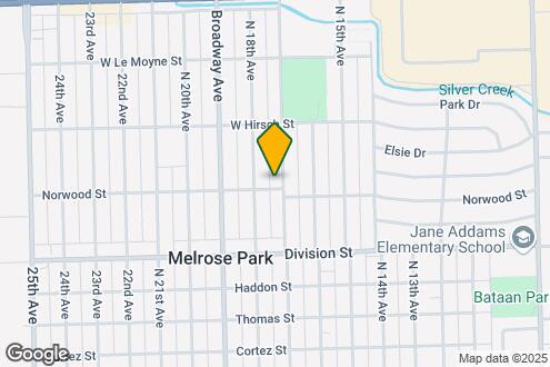 Map Image of the Property - 1600 N 17th Ave