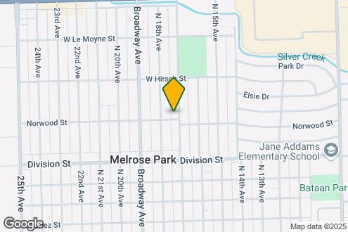 Map Image of the Property - 1600 N 17th Ave