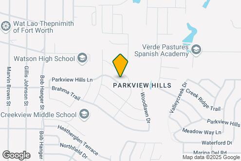 Imagen del Mapa de la Propiedad - 5424 Parkview Hills Ln