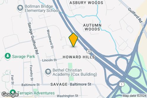 Map Image of the Property - Howard Hills Townhomes