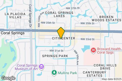 City Center Apartments Apartments - City Center Apartments Coral Springs Fl Map Image Of The Property