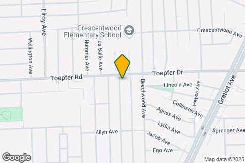 Map Image of the Property - 21520 Dexter Blvd