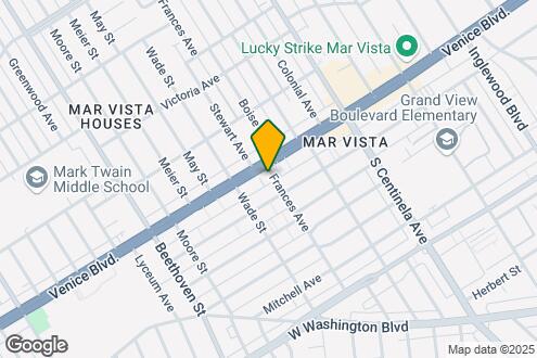 Map Image of the Property - Lido Apartments - 12602 Venice Blvd