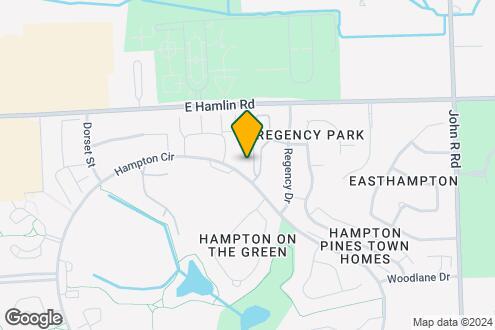 Map Image of the Property - Oaks at Hampton Apartments