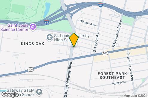 Map Image of the Property - McCormack House at Forest Park Southeast