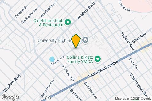 Map Image of the Property - 1306 Armacost Ave in prime West LA!  Steps...