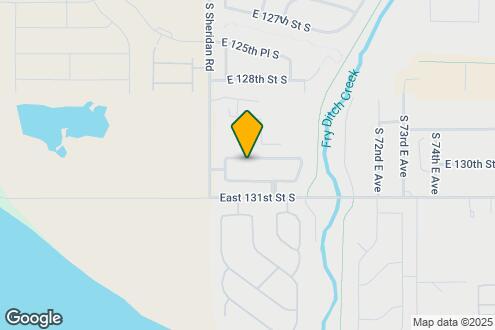 Map Image of the Property - 6648 East 129th St S