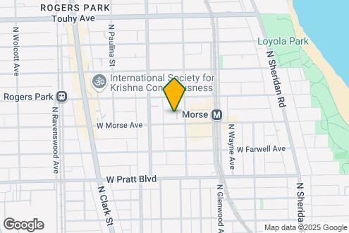 Map Image of the Property - 1515 W Morse Ave