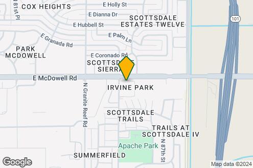 Map Image of the Property - Irvine Park Condominiums