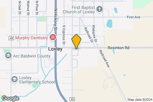 Map Image of the Property - Loxley Apartments I & II