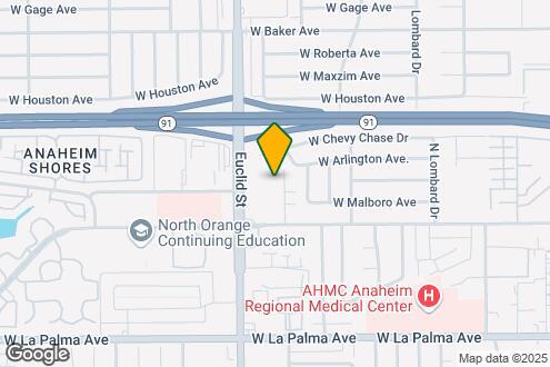 Map Image of the Property - Anaheim Place