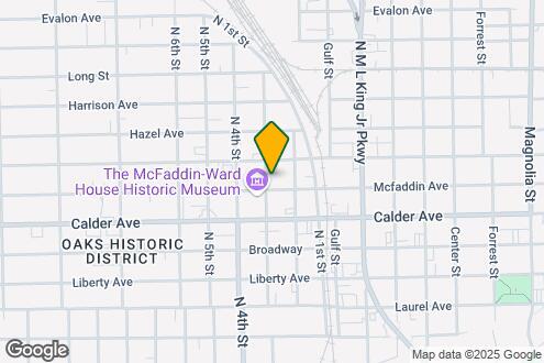 Map Image of the Property - McFaddin North Apartments