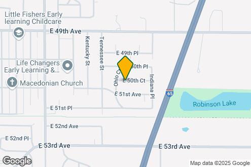 Map Image of the Property - 1329 E 50th Ct