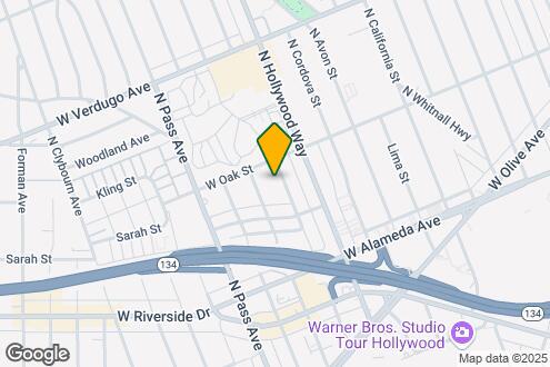 Map Image of the Property - Toluca Terrace Apts.