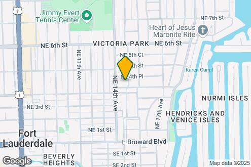 Map Image of the Property - 417 NE 15th Ave