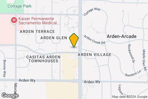 Map Image of the Property - Arden Palms Apartments