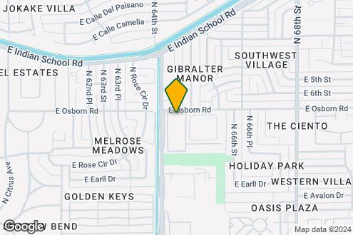 Map Image of the Property - Shadow Ridge Apartments