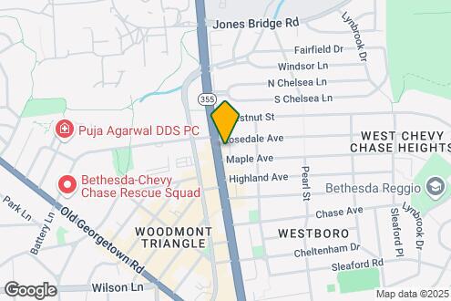 Map Image of the Property - Rosedale Park Apartments