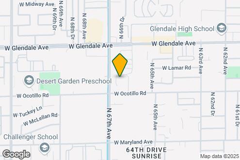 Map Image of the Property - Centerline on Glendale