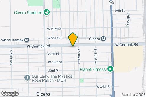 Map Image of the Property - 5011 W Cermak Rd